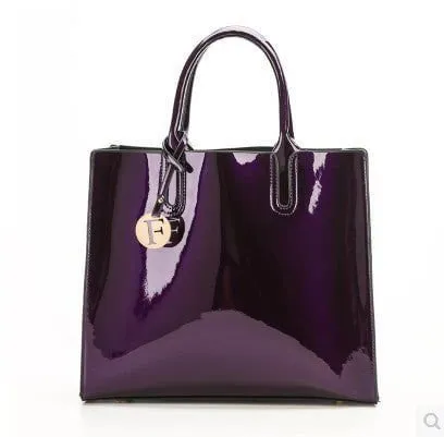 LovelyRLovely Patent Leather Handbag