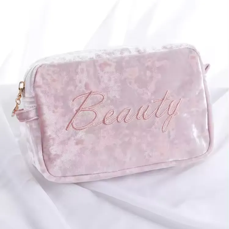 Luxury Velvet Makeup Bag