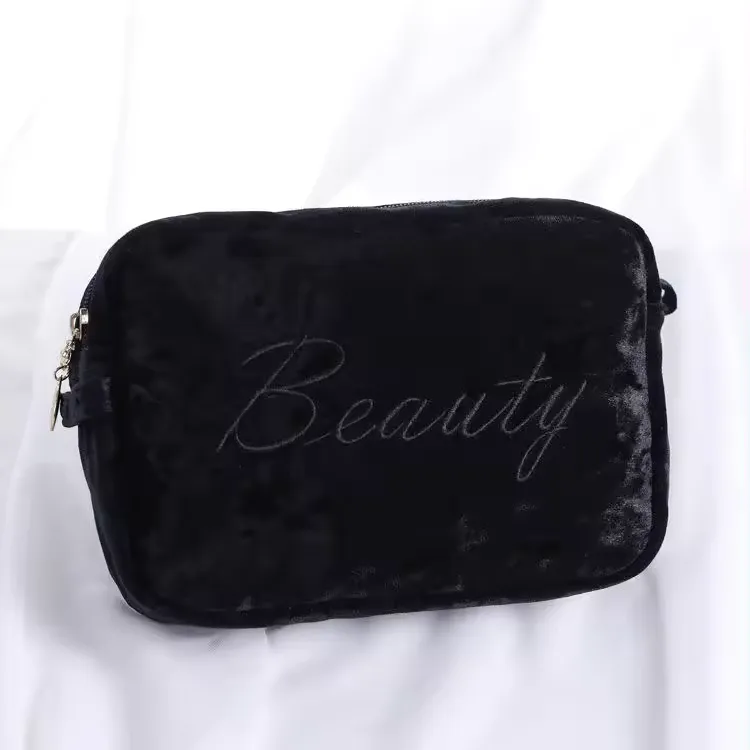 Luxury Velvet Makeup Bag