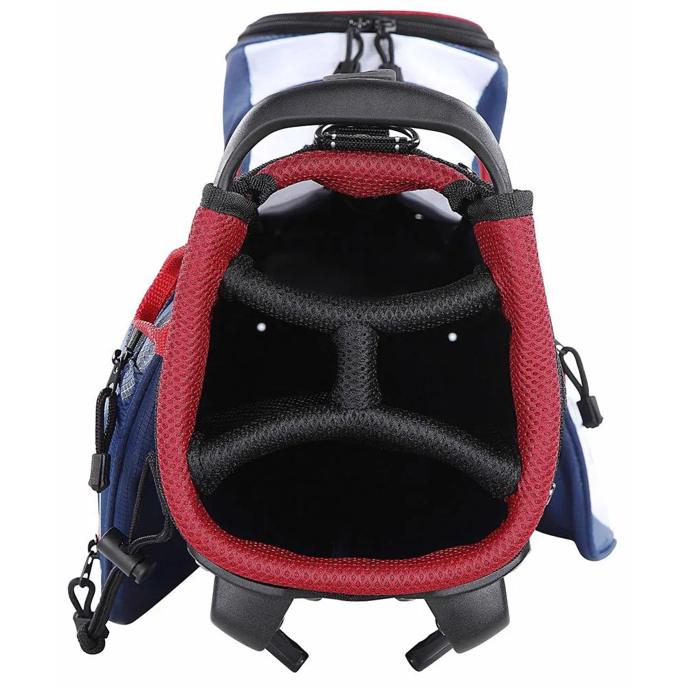 MacGregor Principal 7" Stand Bag - Navy/Red