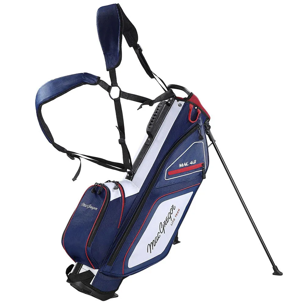 MacGregor Principal 7" Stand Bag - Navy/Red