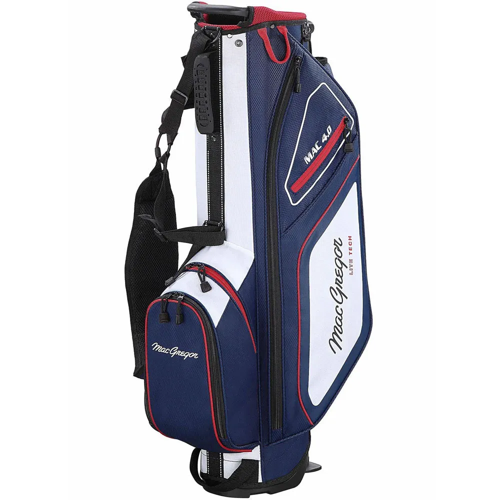 MacGregor Principal 7" Stand Bag - Navy/Red