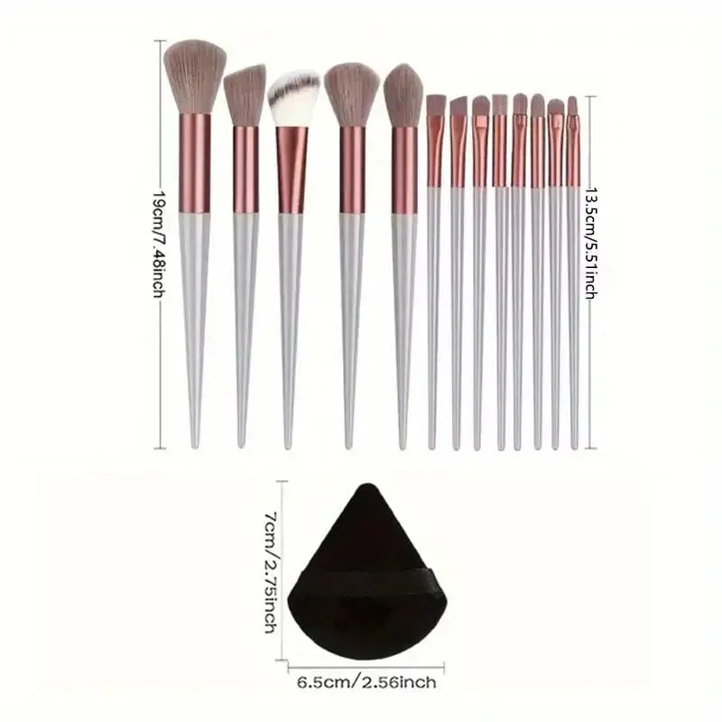 Makeup Brush Set Soft Fluffy Professional Beauty Tool