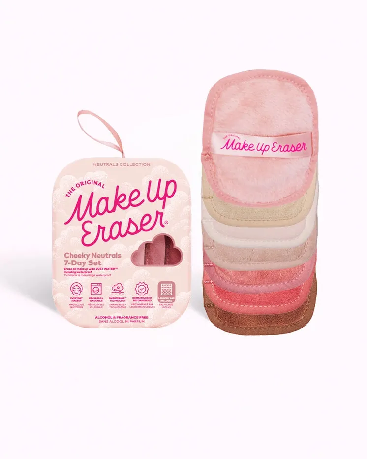 Makeup Eraser 7 Day Set | Sweet Cheeks