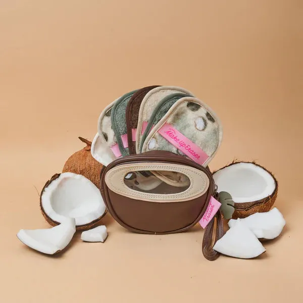 MakeUp Eraser Coconut 7 Day Set & MakeUp Bag