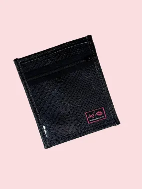 Makeup Junkie Bags -  Black Cobra Jewelry Pouch [Ready to Ship]