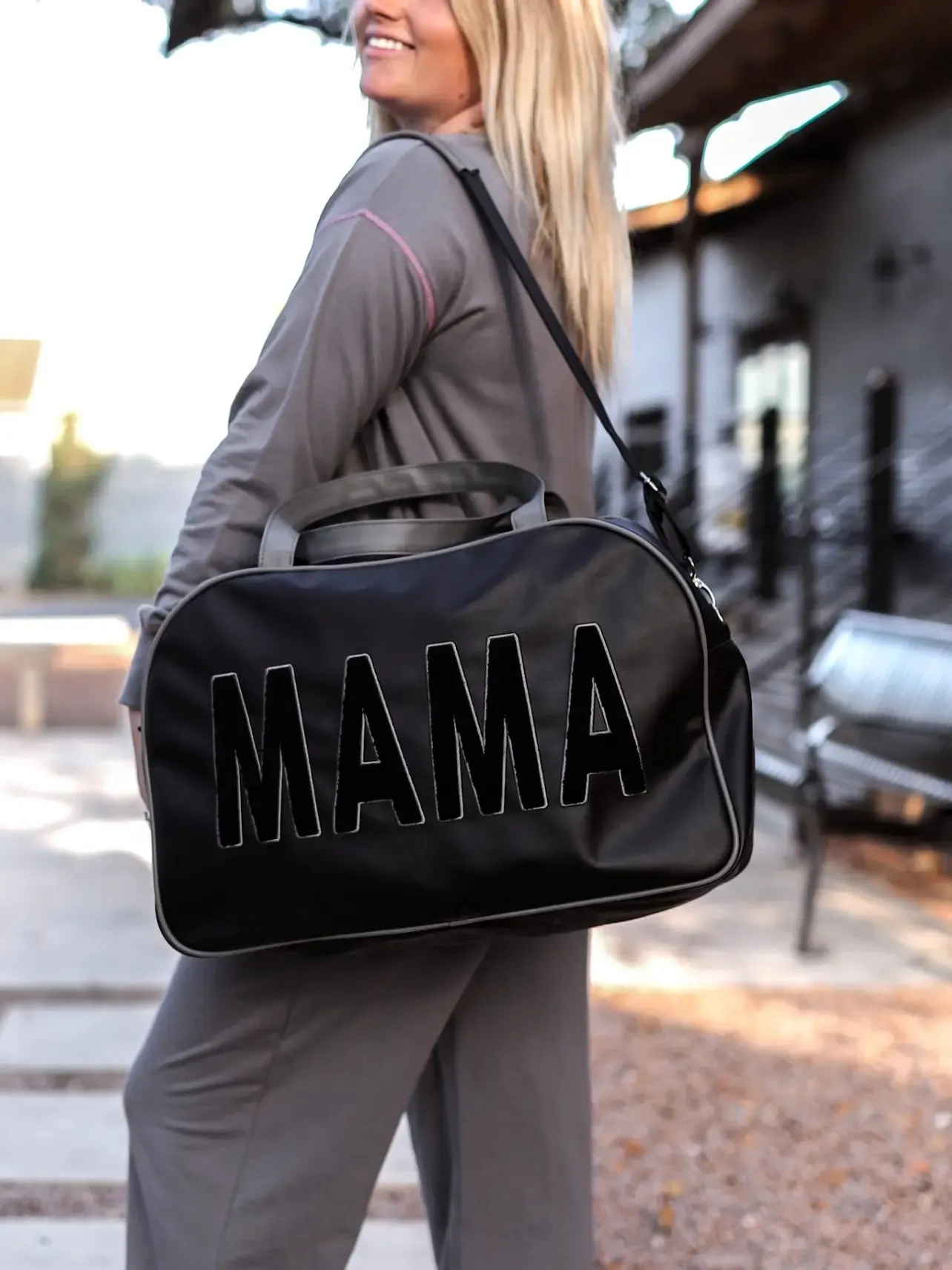 MAMA Duffle Bag - Black