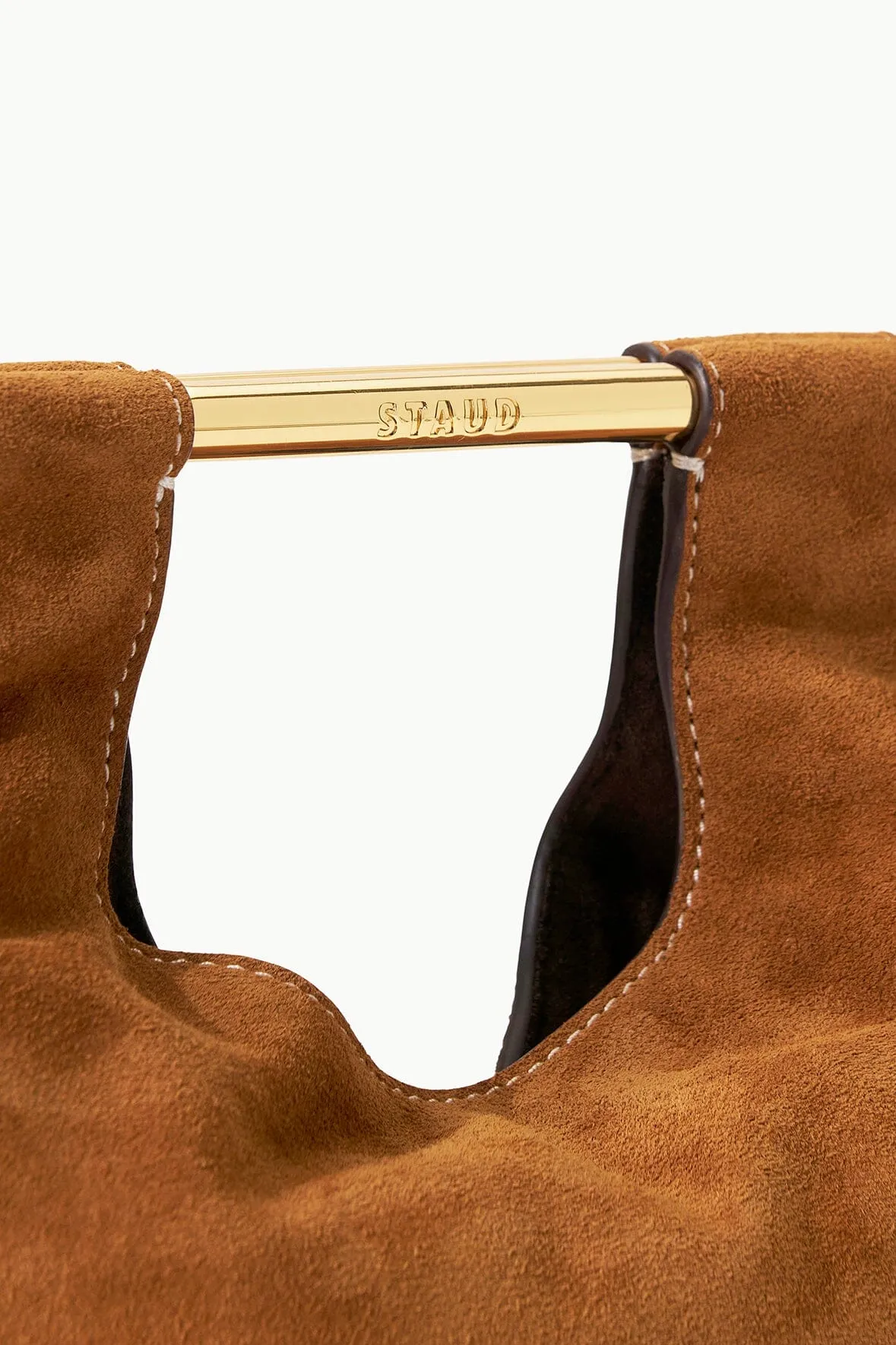 Mar Mini Bucket Bag - Tan Suede