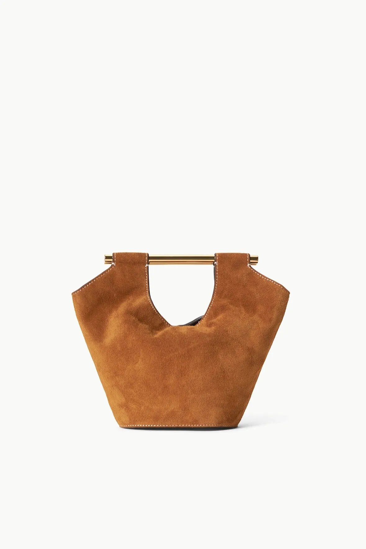 Mar Mini Bucket Bag - Tan Suede