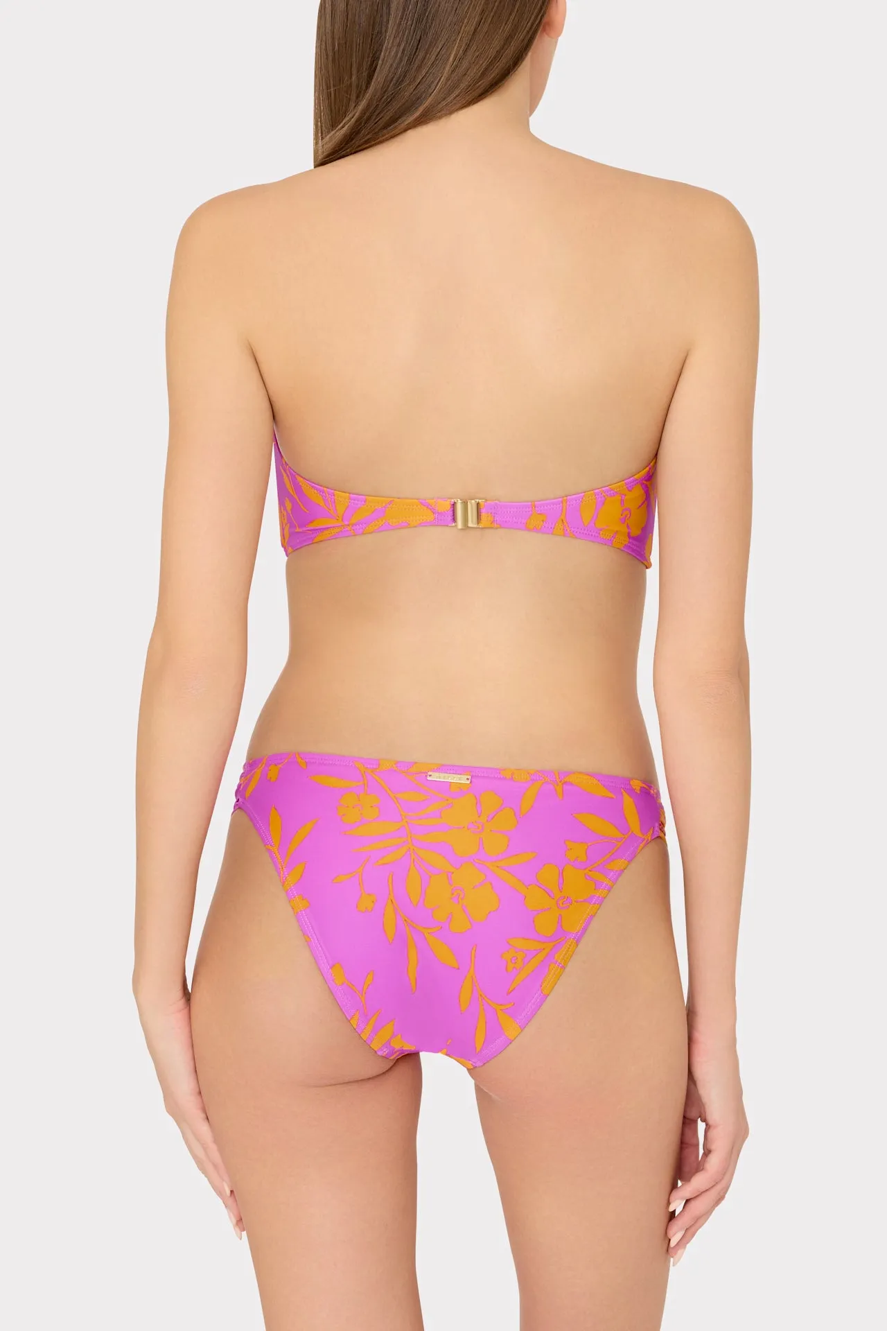 Marigold Aroma Ruched Sides Bikini Bottom