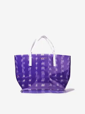 MARNI Girls Tote Bag in Blue