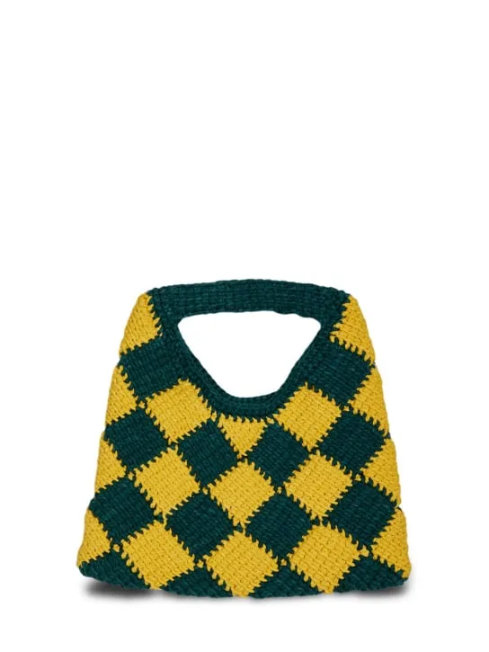 Marni Junior   Diamond crochet mini bag 