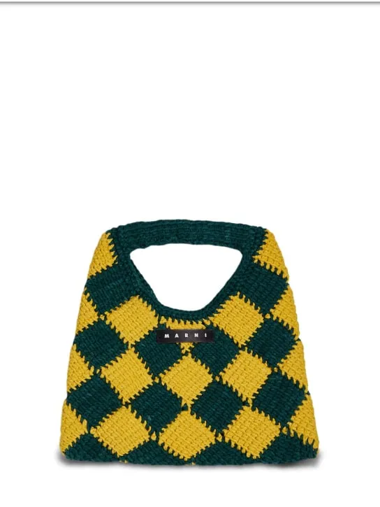 Marni Junior   Diamond crochet mini bag 