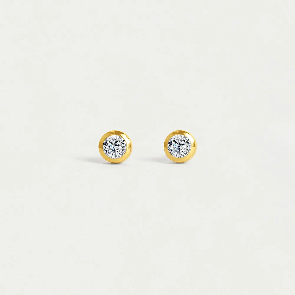 Mini Birthstone Studs