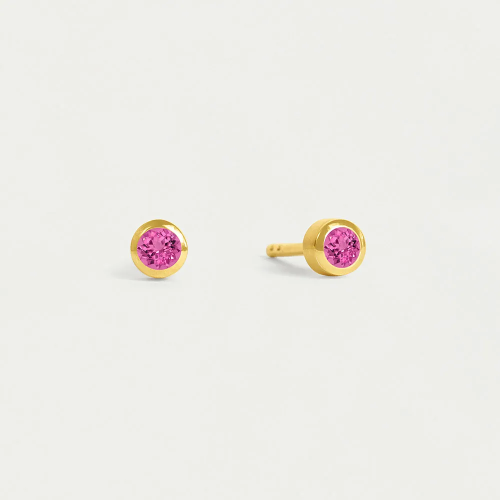 Mini Birthstone Studs