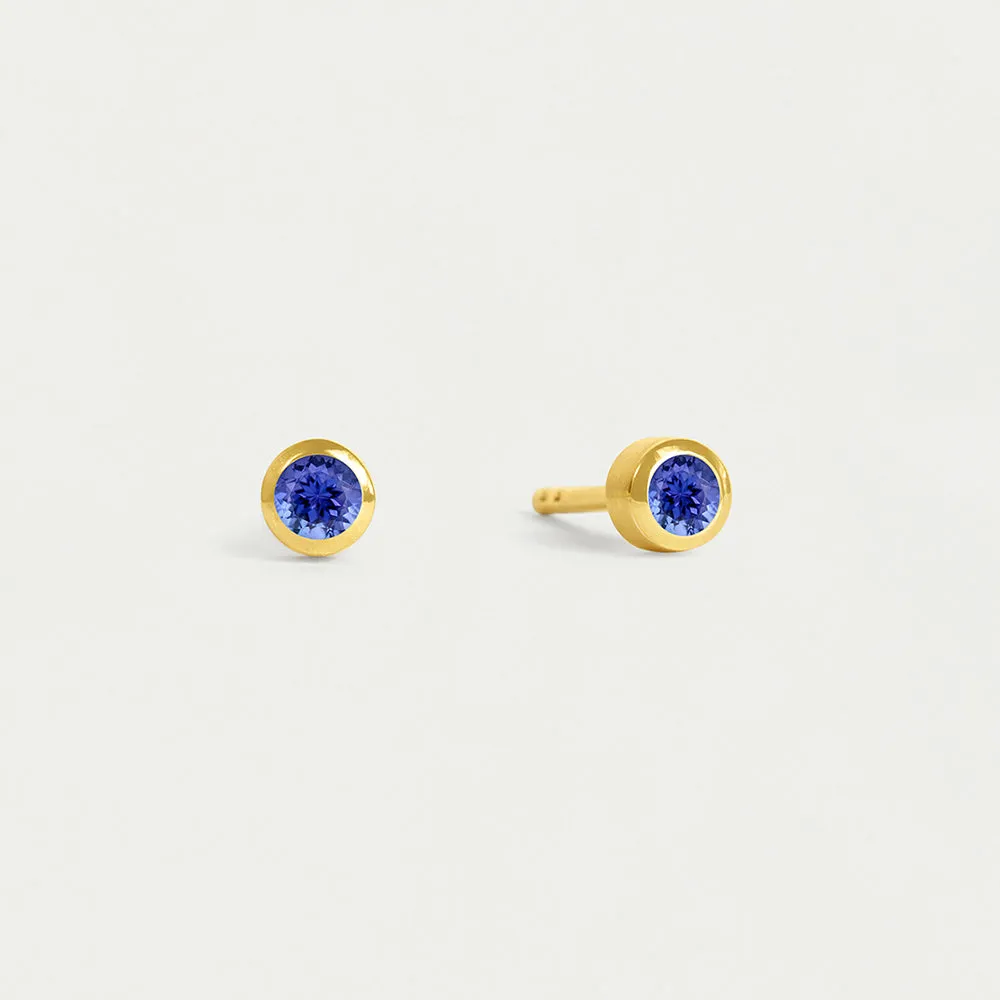 Mini Birthstone Studs