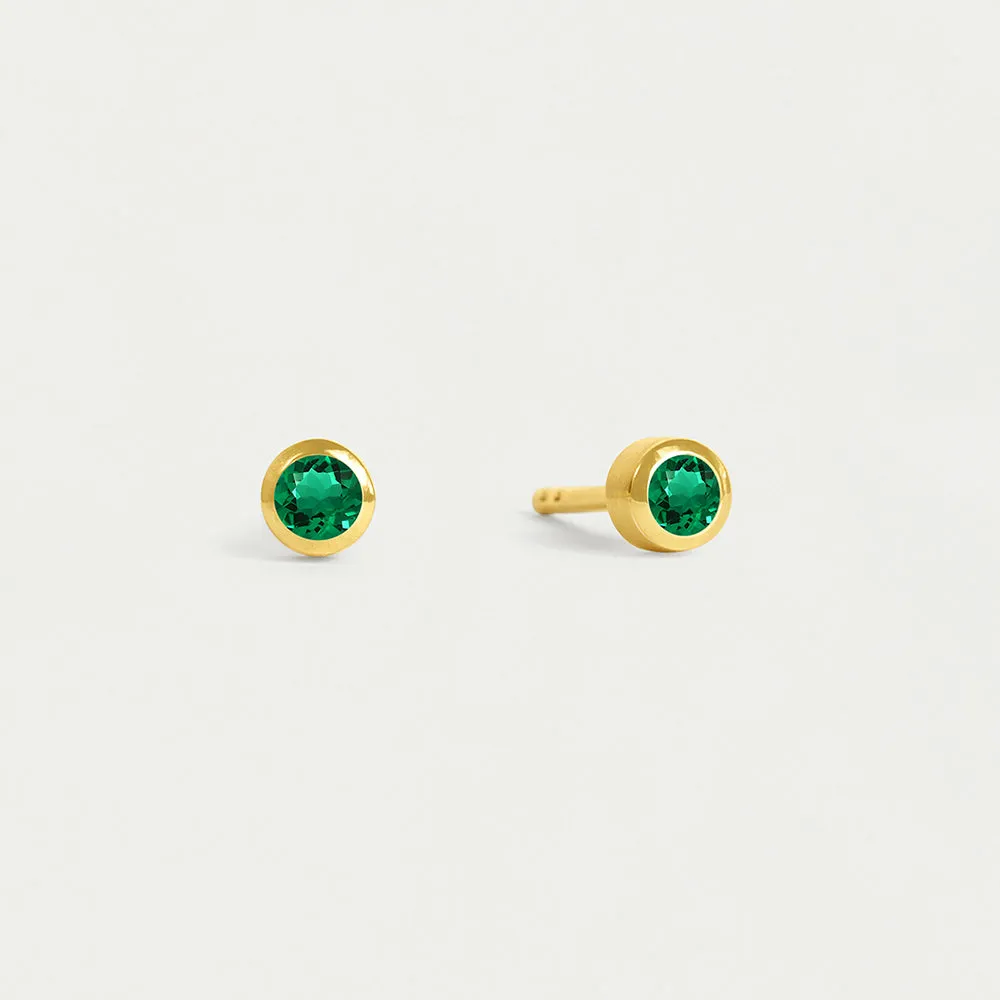 Mini Birthstone Studs