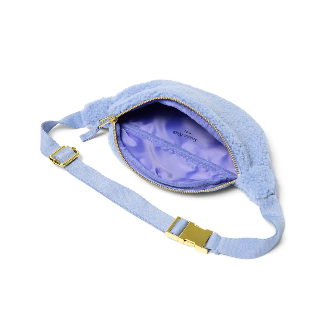 Mini Fanny Pack "Light Blue Teddy"