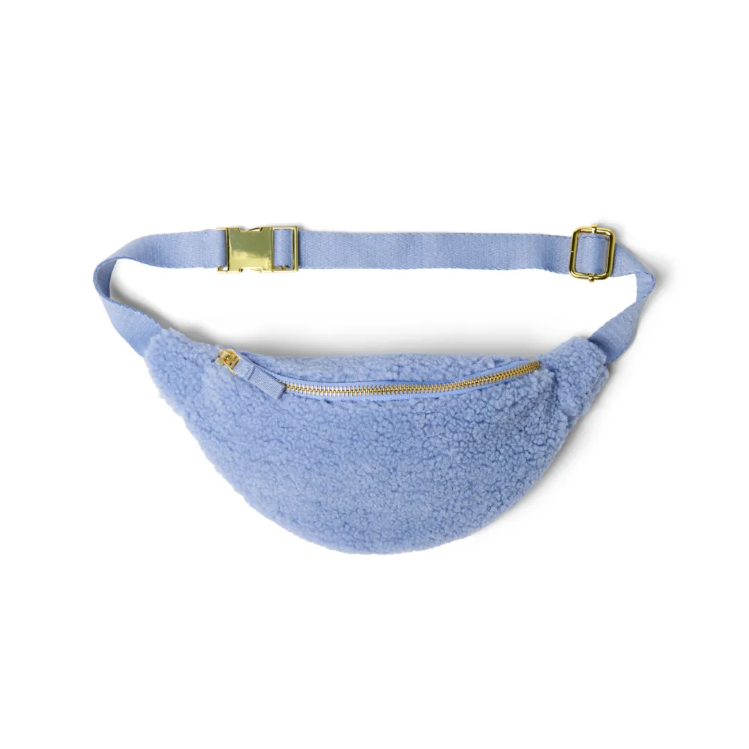 Mini Fanny Pack "Light Blue Teddy"