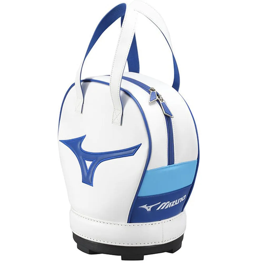 Mizuno Tour Practice Golf Ball Bag - White/Blue