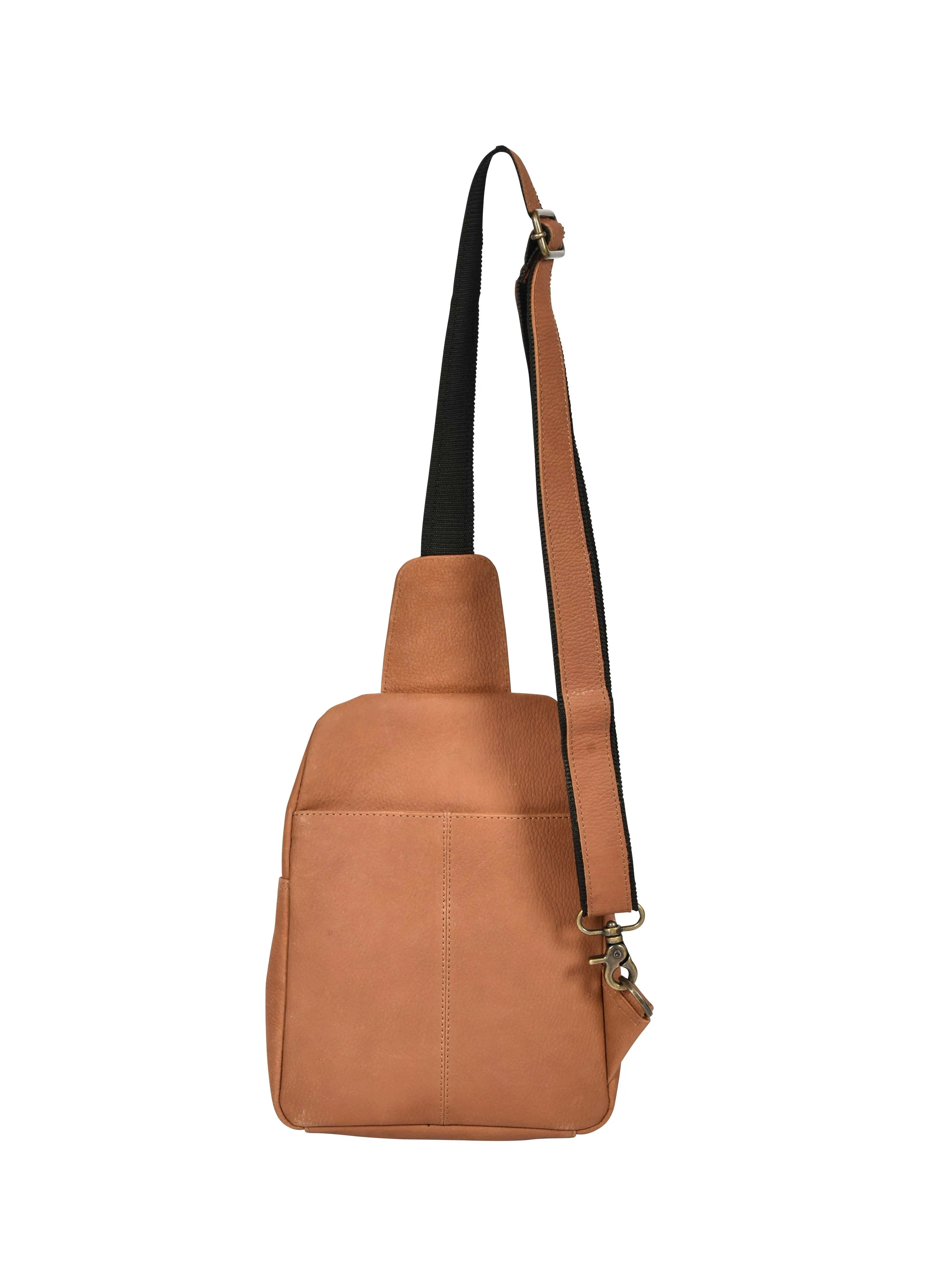 Mountain Bend Hair-On Hide Bucket Sling Bag