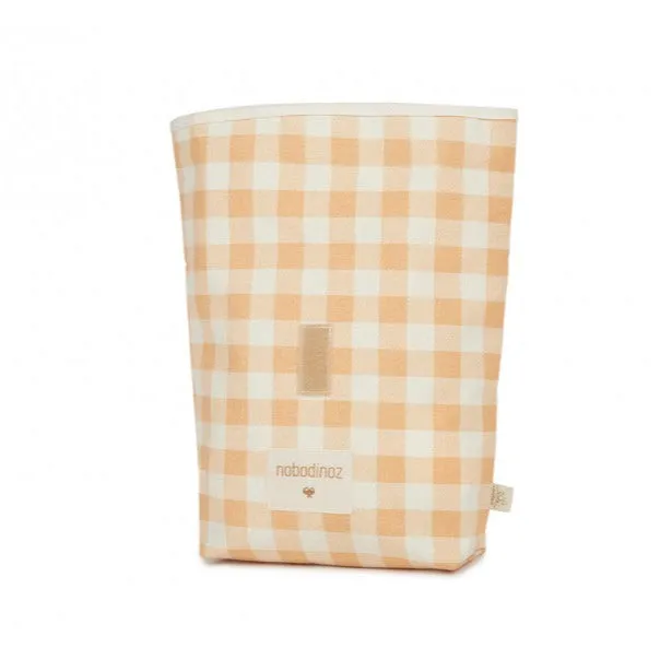 Nobodinoz Thermal Eco Lunch Bag | Melon Vichy