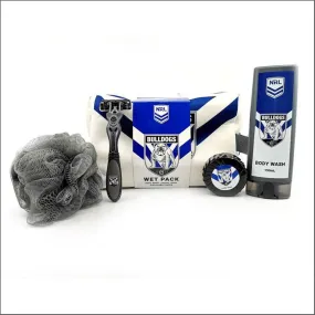 NRL Canterbury Bankstown Bulldogs Toiletry Bag Gift Set