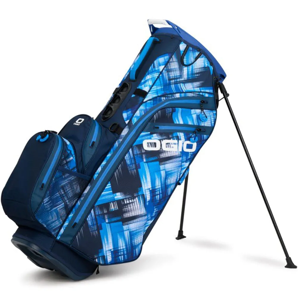 OGIO All Elements Cart Bag - Blue Hash