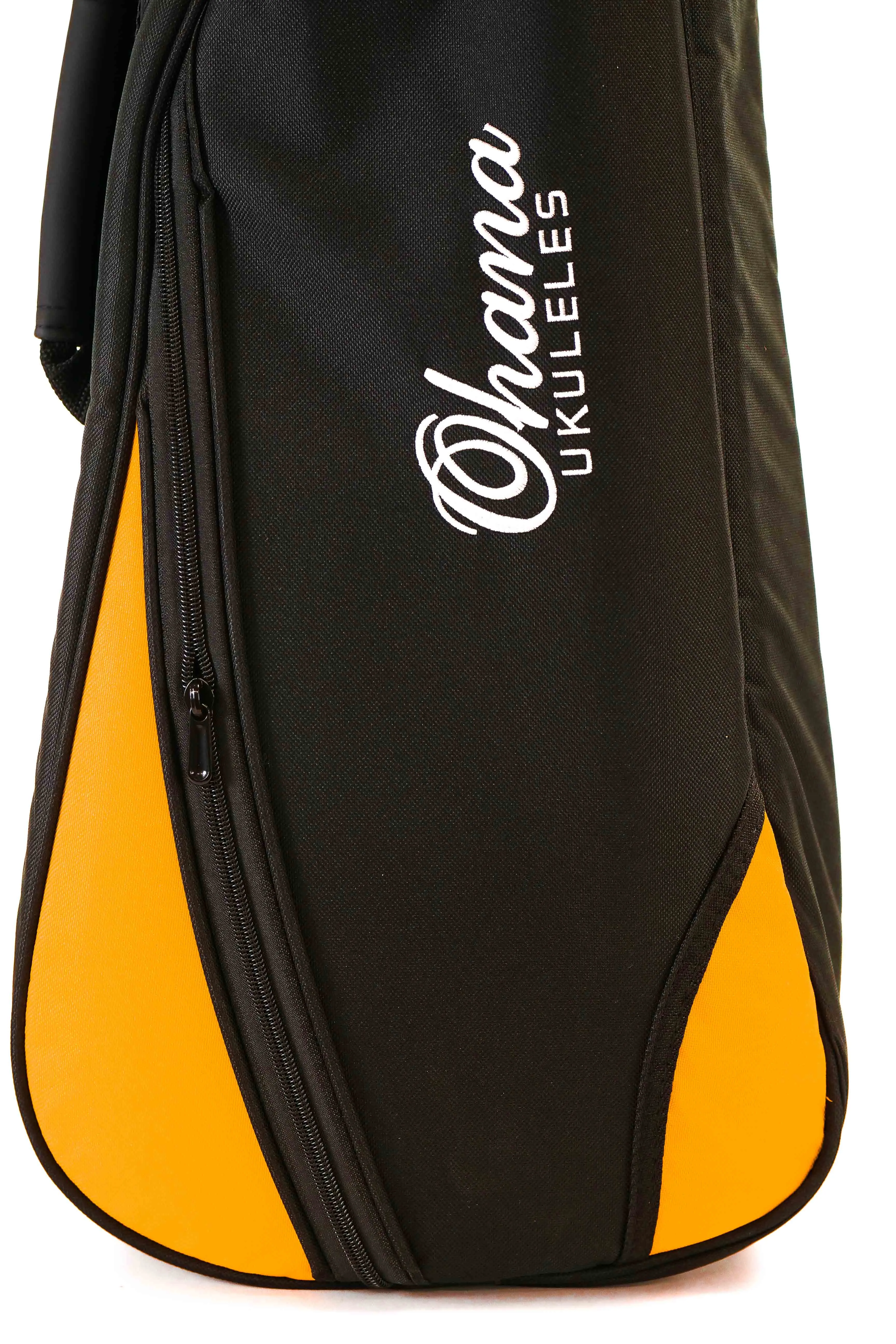 Ohana DB2-24OR Double Deluxe Concert Ukulele Bag - Holds 2 Concert Ukuleles - ORANGE