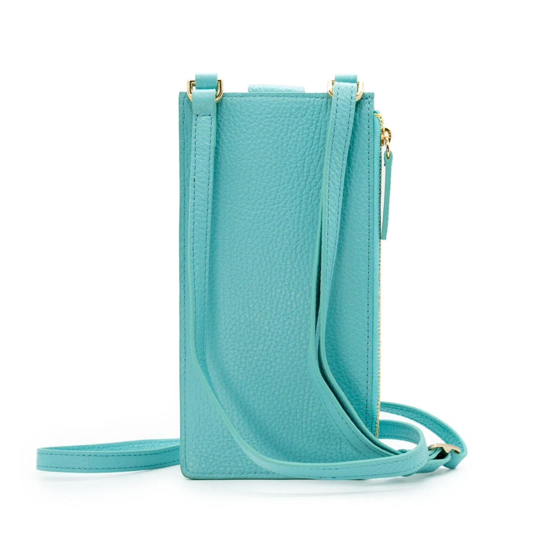 Paris Phone Crossbody - Aqua