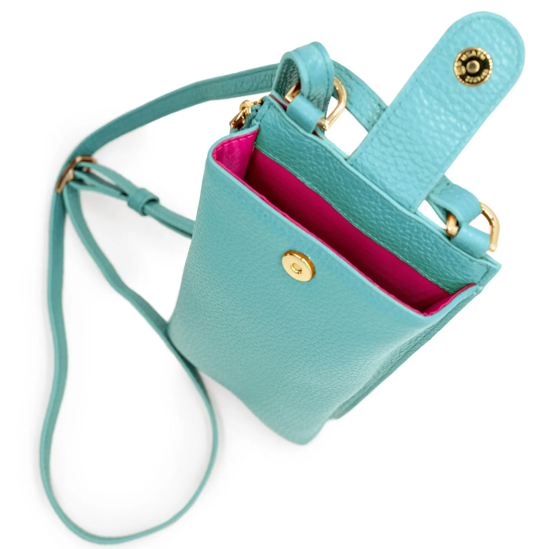 Paris Phone Crossbody - Aqua