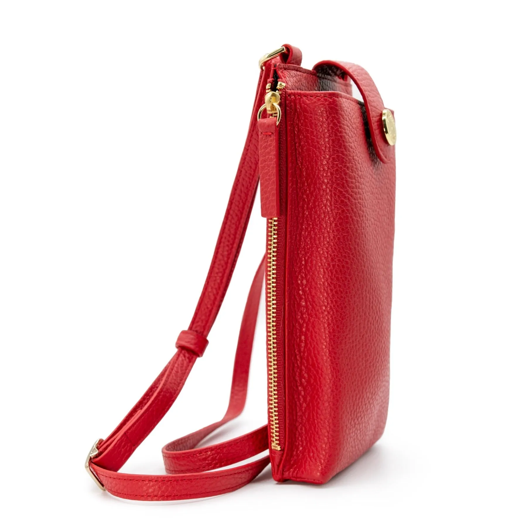 Paris Phone Crossbody - Red Poppy