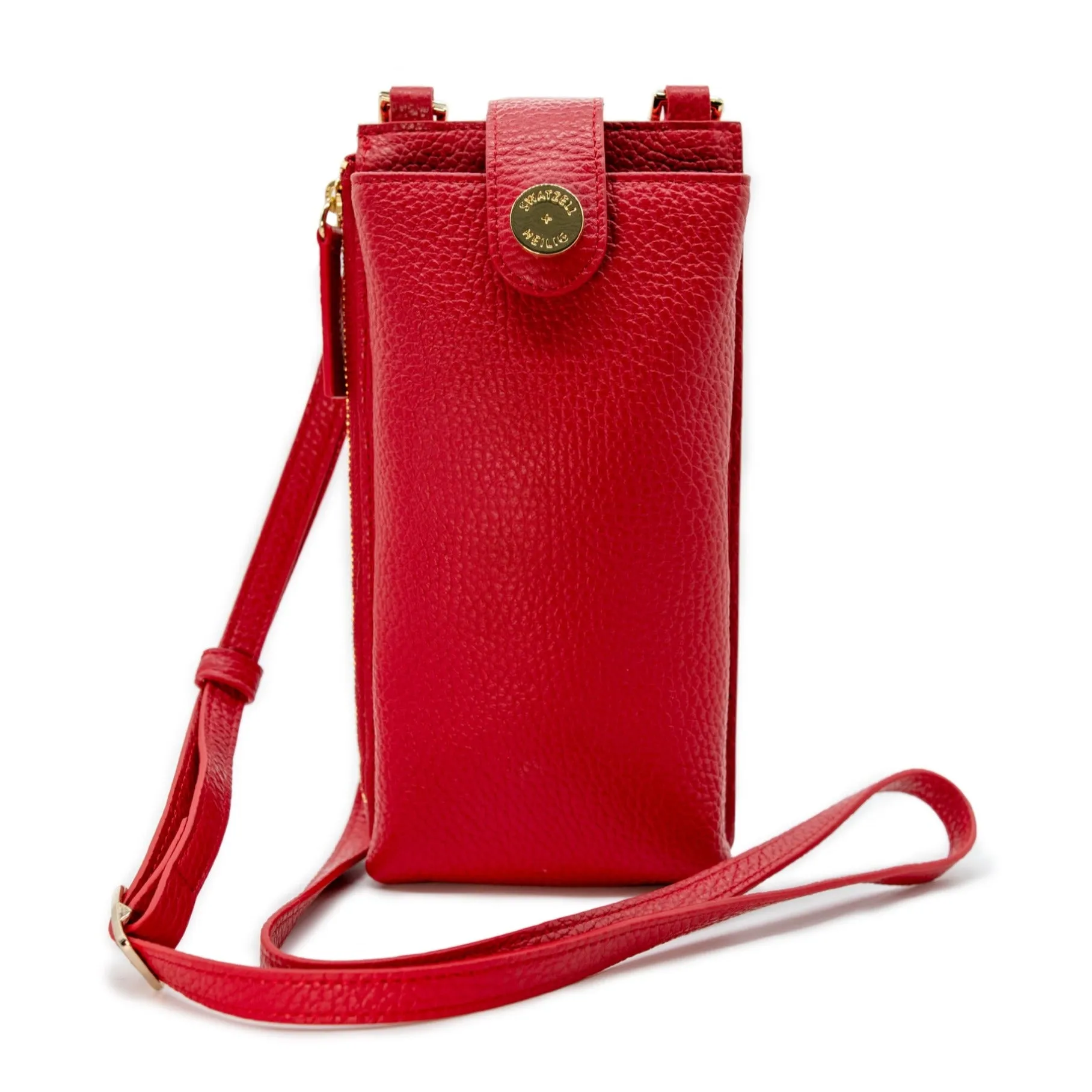 Paris Phone Crossbody - Red Poppy