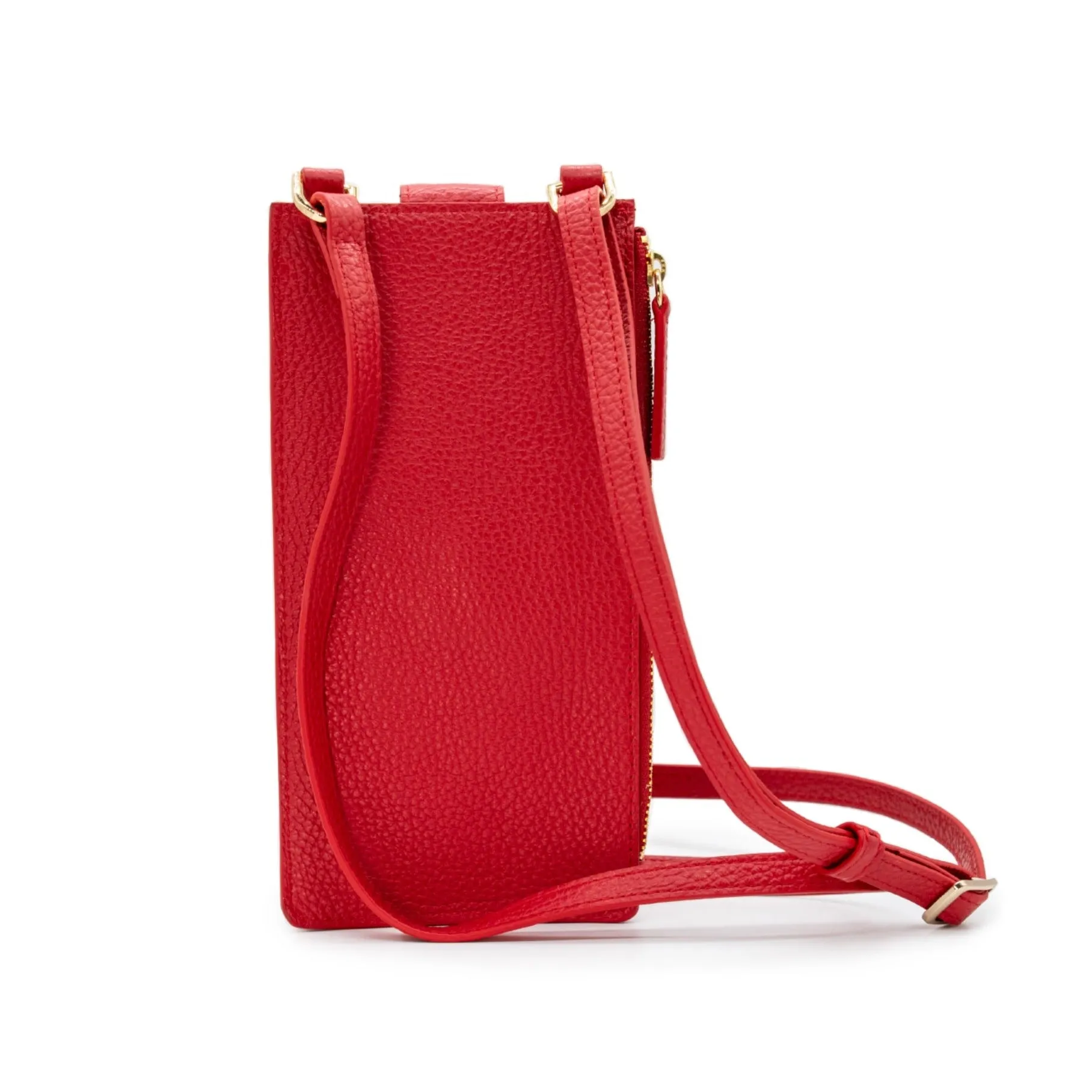 Paris Phone Crossbody - Red Poppy