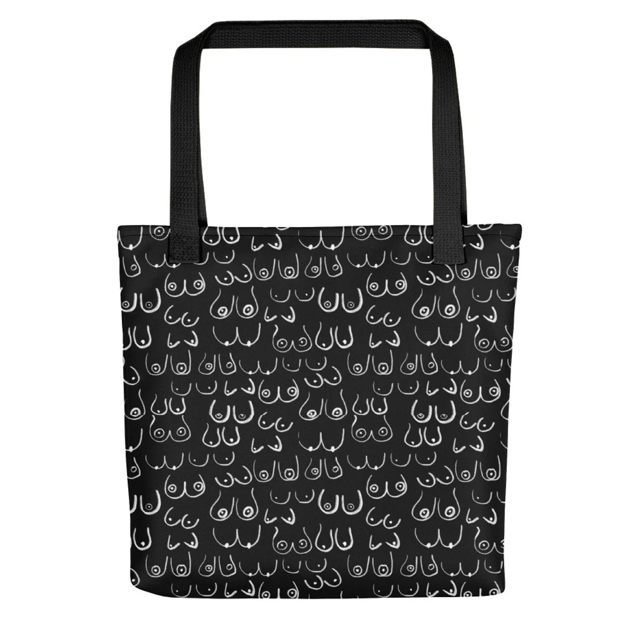 Peek-A-Boob Tote bag