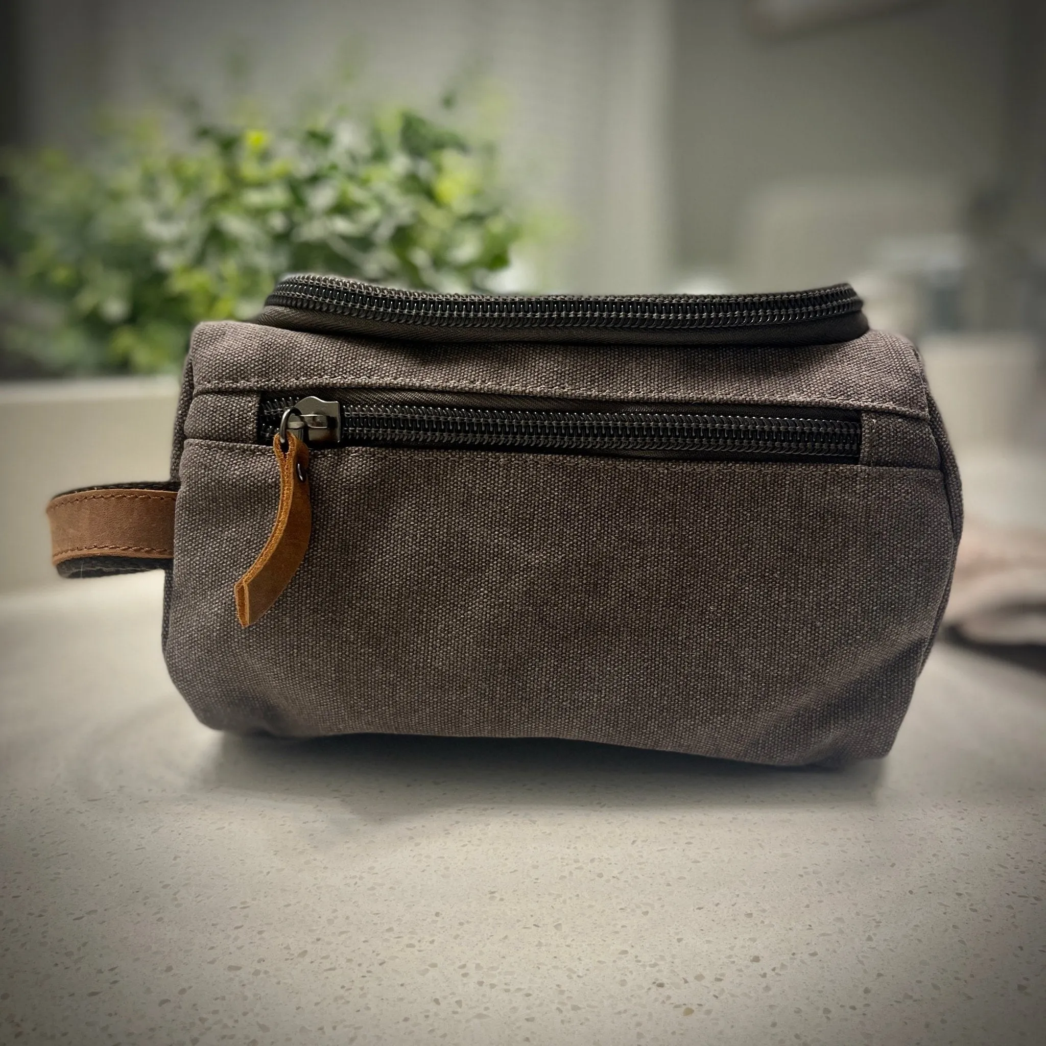 Personalized Gentleman's Toiletry Bag for Groomsmen