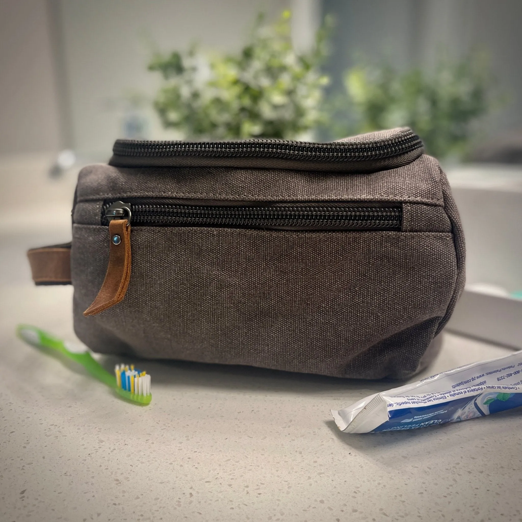 Personalized Gentleman's Toiletry Bag for Groomsmen