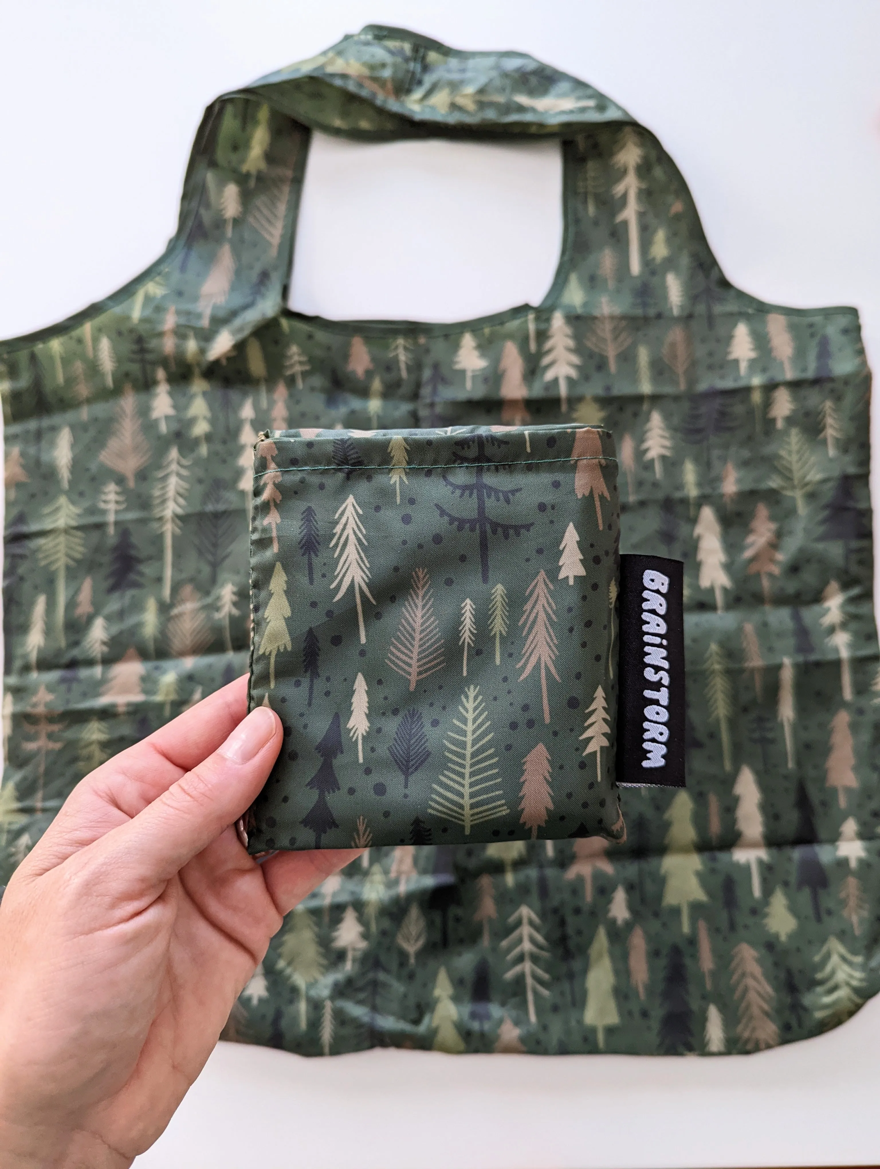 Pine Trees Reusable Tote