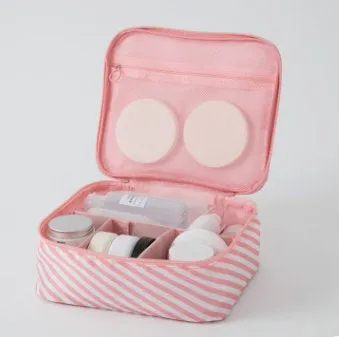 Pink Toiletry Bag - Toiletry Organizer Women - Cosmetic Bag - Large Travel Case - Makeup Bag - Zipper Makeup Case Pouch - Make Up Storage