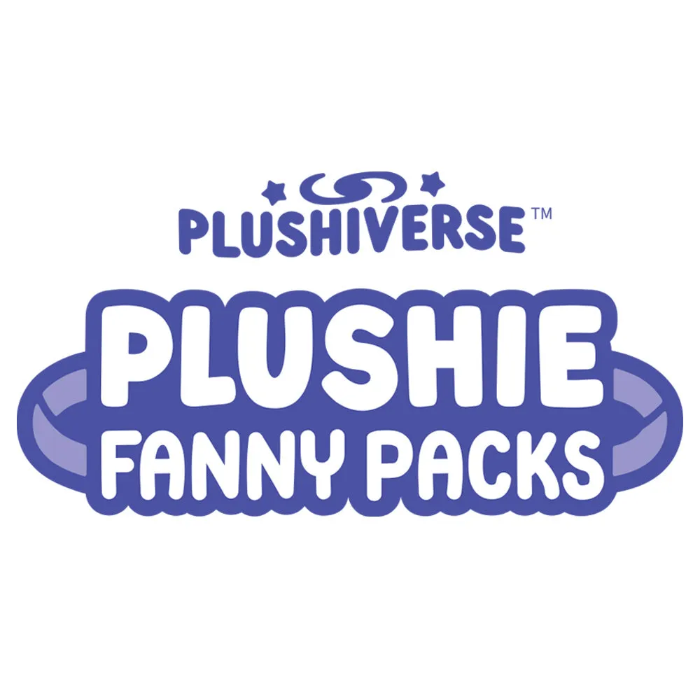 Plushiverse Fair Weather Wolf Plushie Fanny Pack