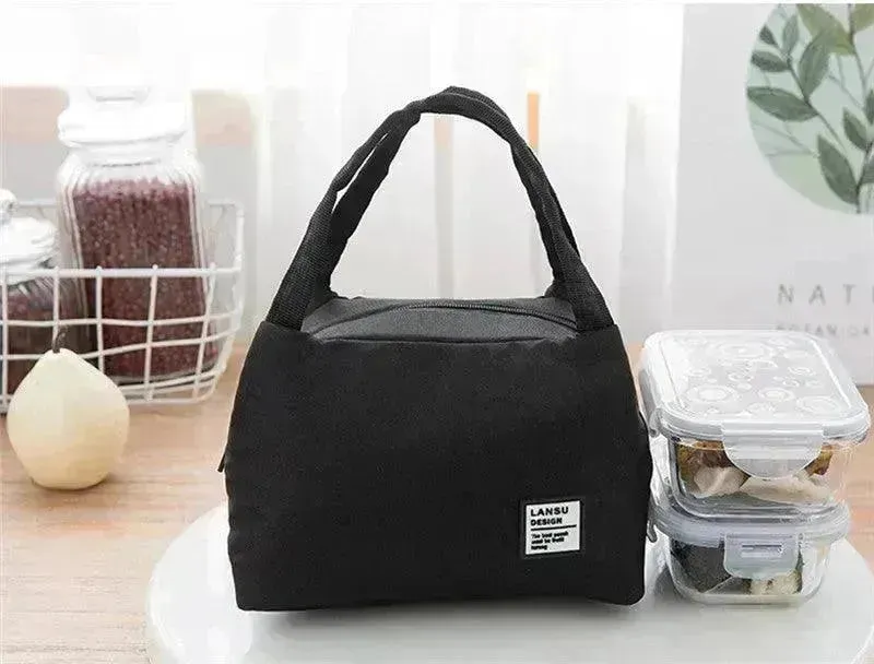 Portable lunch box bag lunch bag