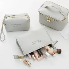 Portable Make Up Bag Organizer Set