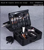 Portable Professional Makeup Bag Case