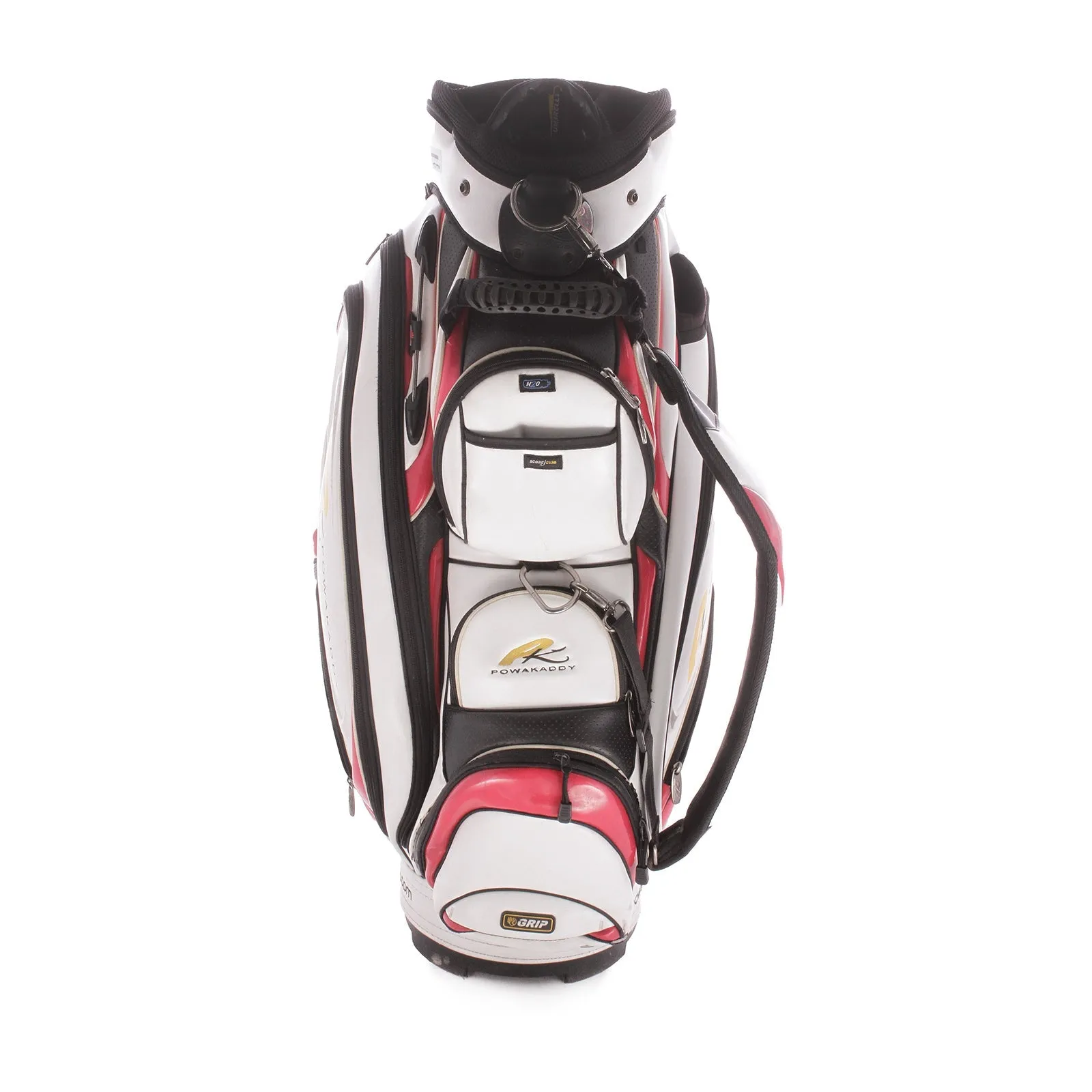 Powakaddy Second Hand Cart Bag - White/Red/Black