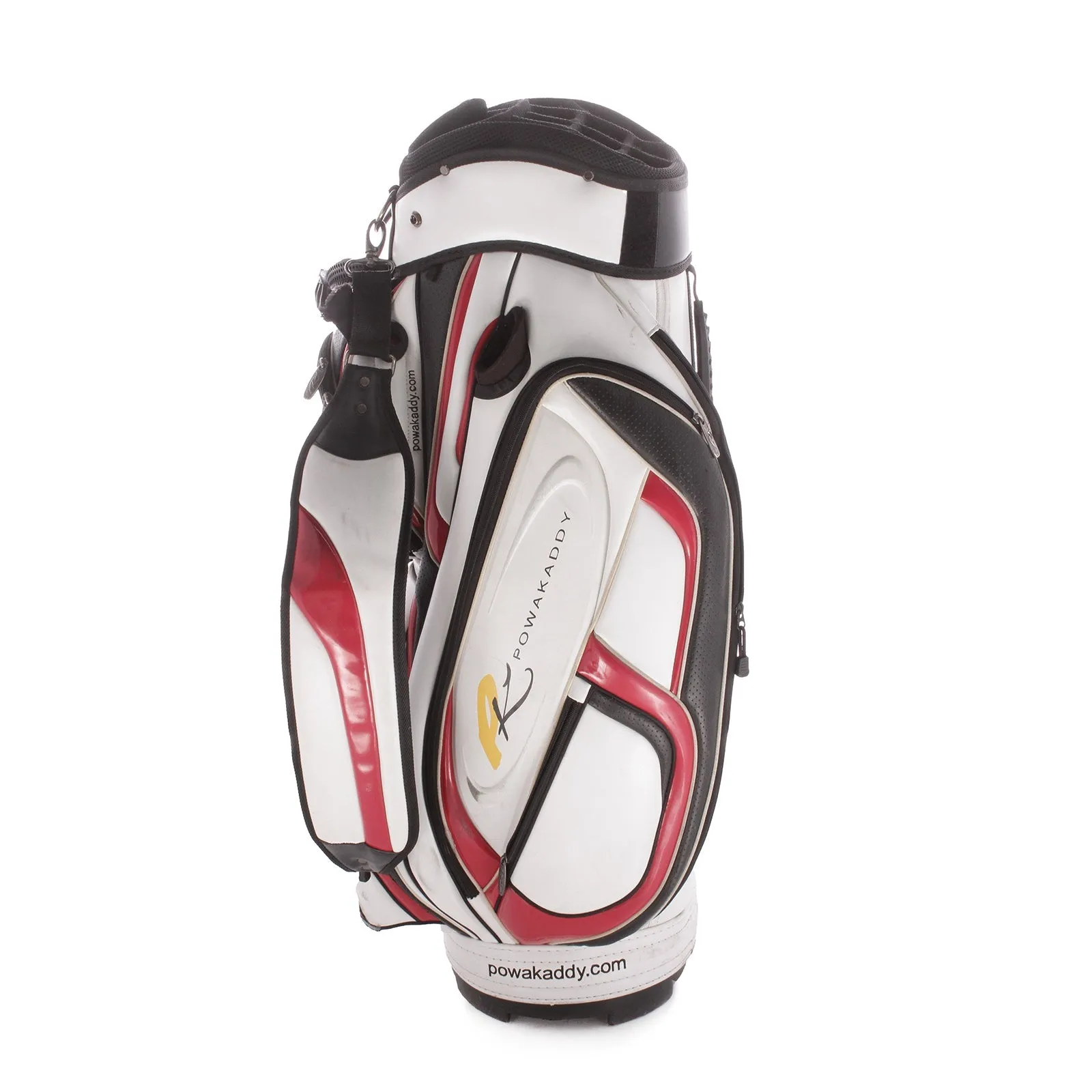 Powakaddy Second Hand Cart Bag - White/Red/Black