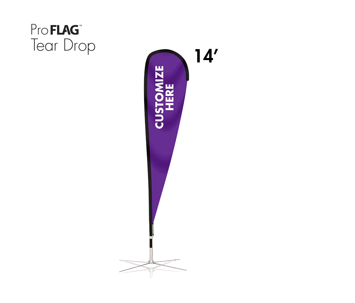 Proflag™ Tear Drop