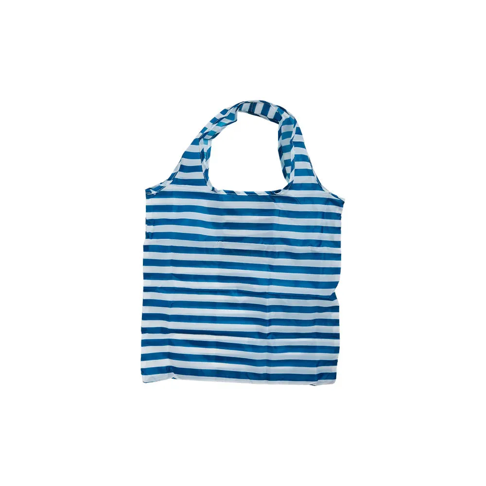 Project Ten Fold Up Nylon Shopper - Breton Stripe