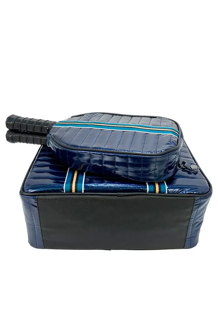 Puffer Style Pickleball Carry All Case XL - Custom Blue