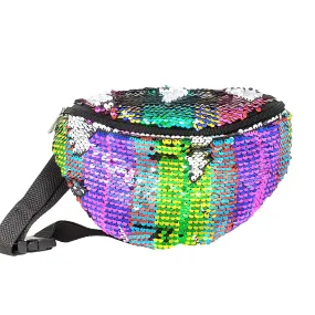 Rainbow Sequin Fanny Pack