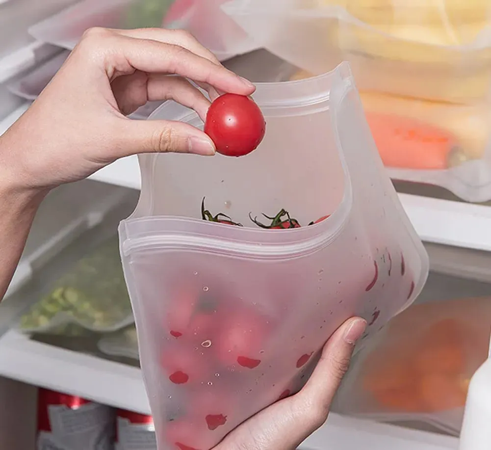 Reusable Silicone Food Storage Bag